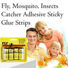 Fly Mosquito Insects Catcher Adhesive Sticky Glue Strips