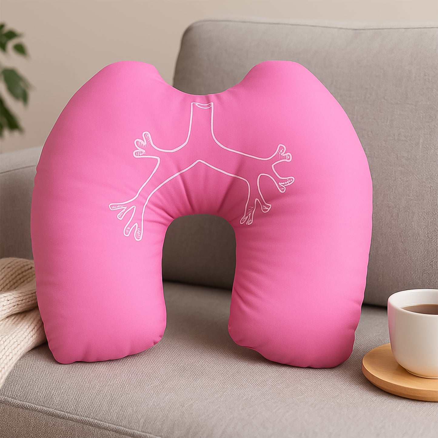 Ergonomic U-Shape Travel Neck Pillow - Soft Cervical Support