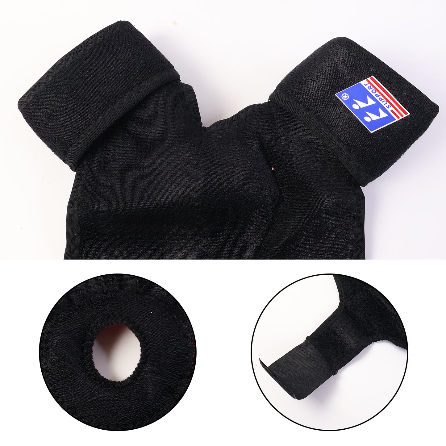 Adjustable Elastic Knee Support Brace (1 Pc)