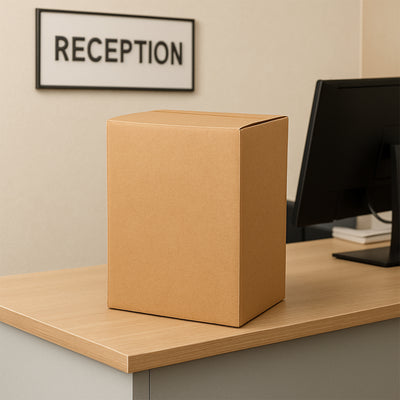 Heavy-duty Brown Box For Product Packing (26x20x12 Cm  1 Pc) - second image