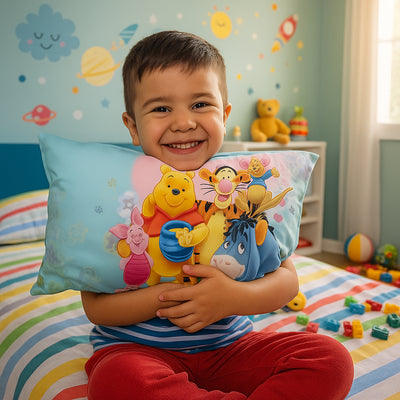 Soft Plush Cartoon Character Kids Pillow (40 X 25 Cm  1 Pc) - second image