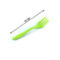 Small Plastic 6pc Serving Fork Set For Kitchen - LootFaat