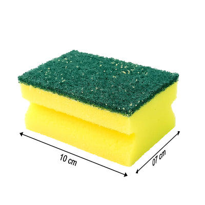 1429 Scrub Sponge 2 In 1 Pad For Kitchen Sink Bathroom Cleaning Scrubber - second image