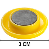 Colorful Board Magnets Circular Plastic Buttons - LootFaat