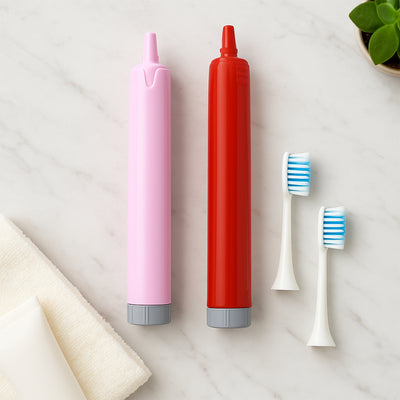 Battery-Operated Electric Toothbrush with Replaceable Soft Head - second image