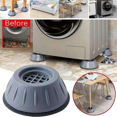 Anti-Vibration Washing Machine Feet Pads - Shock Absorbing Furniture Leveling Feet - second image