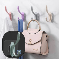 Self Adhesive Plastic Wall Hook For Home - LootFaat