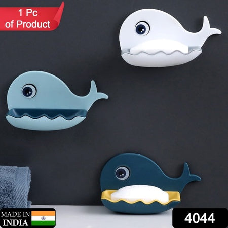 Fish Shape Double Layer Adhesive Waterproof Wall Mounted Soap Bar Holder Stand Rack For Bathroom Shower Wall Kitchen - LootFaat