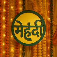Premium Mehndi Ceremony Wall Hanging Home - Premium Quality - Best Quality & Value