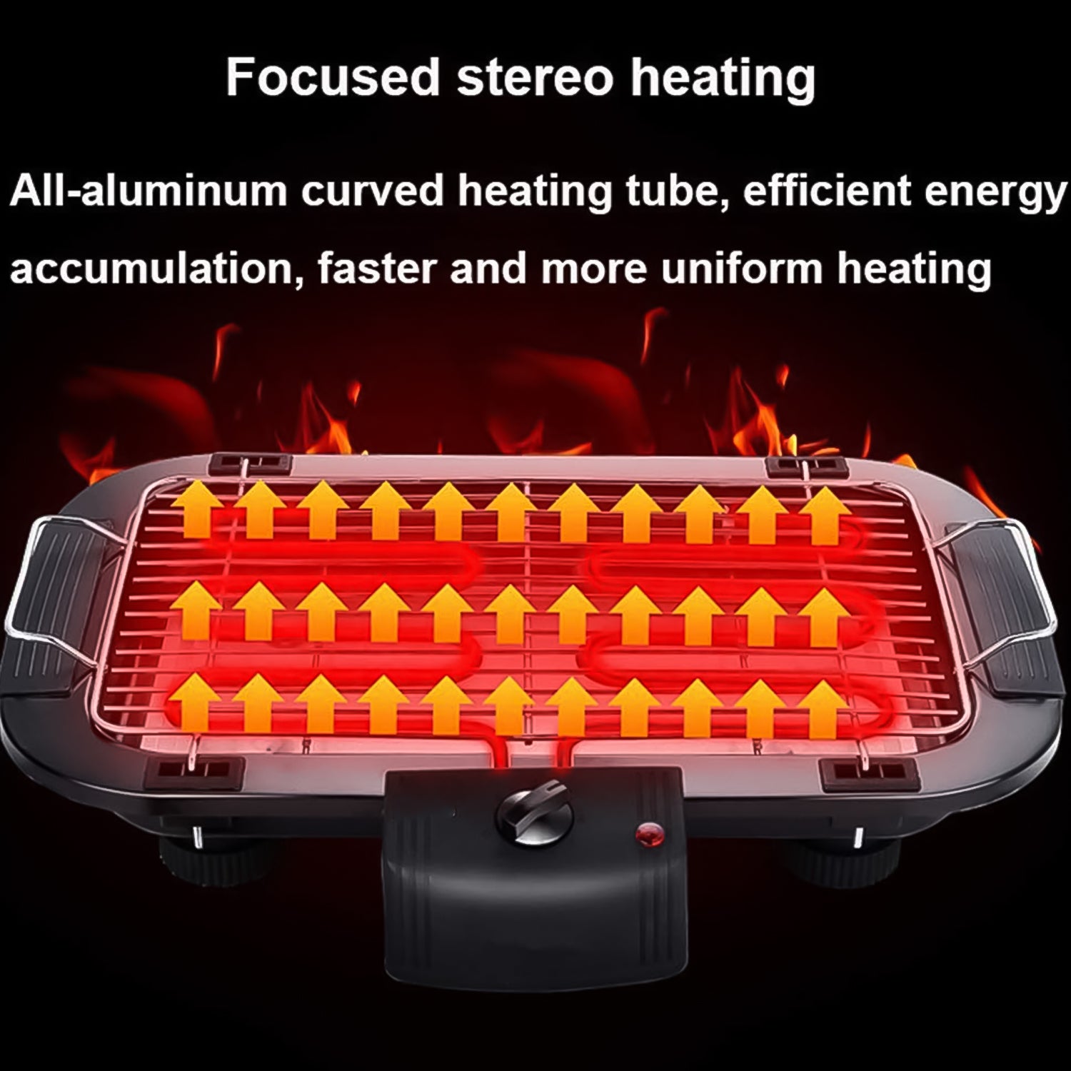 Electric Barbecue Grill 2000w (1 Pc) - LootFaat