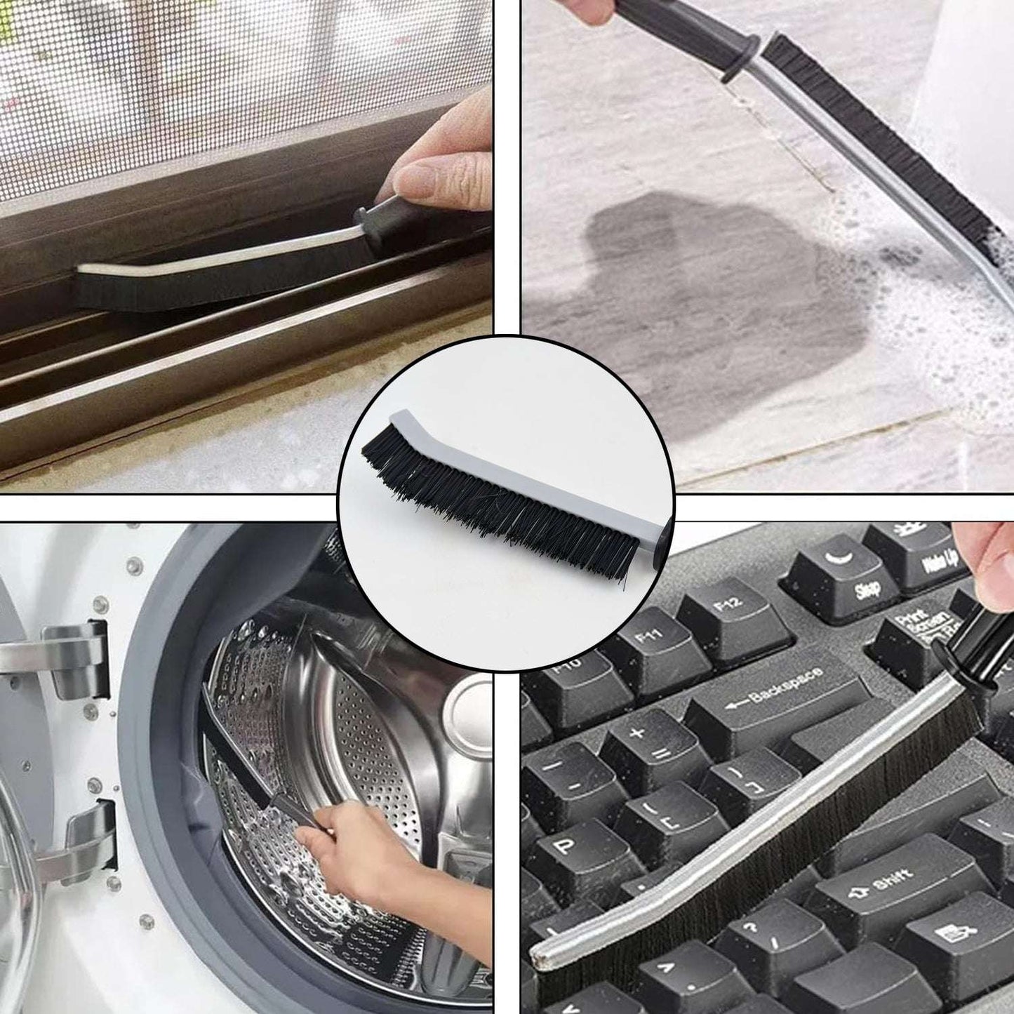 Multifunctional Crevice Cleaning Brush Gap Cleaning Brush (1 Pc  23 Cm) - LootFaat