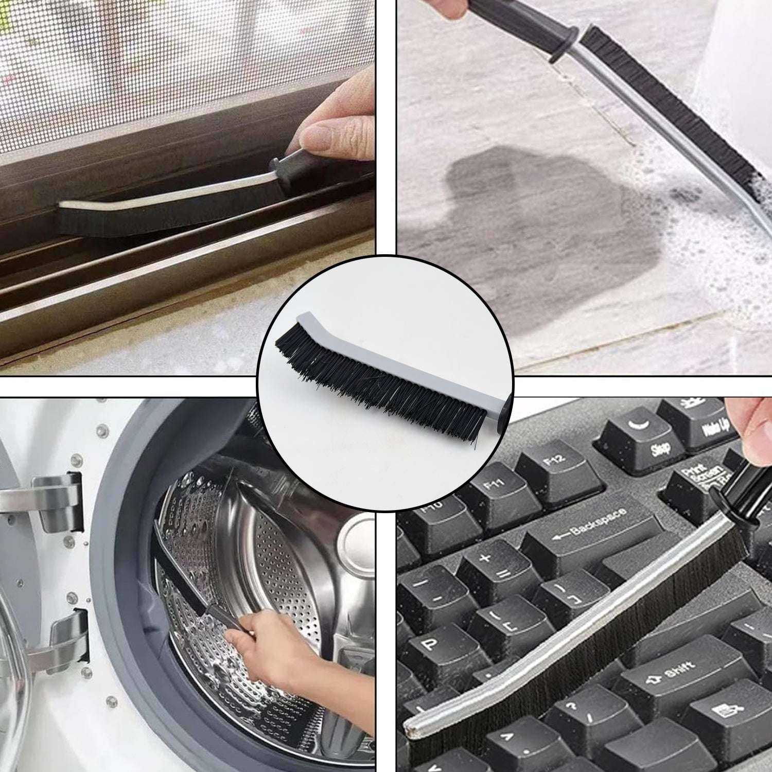 Multifunctional Crevice Cleaning Brush Gap Cleaning Brush (1 Pc  23 Cm) - LootFaat