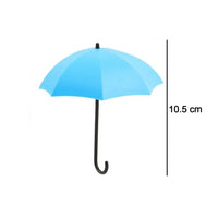 Multipurpose Umbrella Key Hat Holder Wall Hanging Hook Multicolor - LootFaat