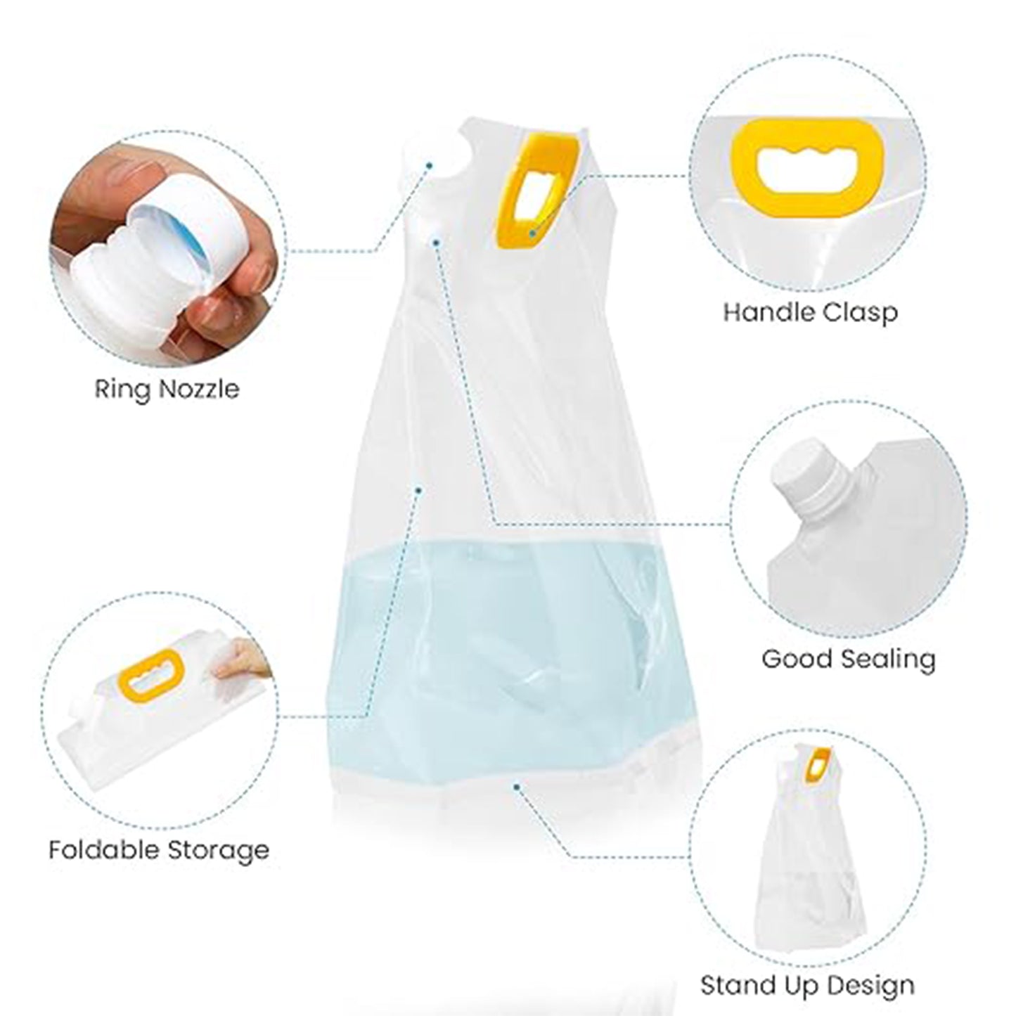 Airtight Refrigerator Storage Bags Food Storage Bag (30x24cm  1 Pc)
