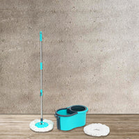 4941 Quick Spin Mop Plastic Spin Bucket Floor Cleaning Easy Wheels  Big Bucket Floor Cleaning Mop With Bucket