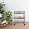 Stainless Steel Fruit  Vegetable Stand Kitchen Trolley 3 Tier Kitchen Trolley  Fruit Basket  Vegetable Stand For Storage  Onion Potato Rack For Kitchen  Vegetable Rack For Kitchen