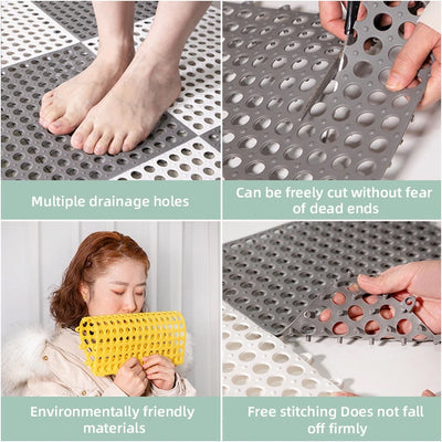 4775 Bath Anti Slip Mat Used While Bathing And Toilet Purposes To Avoid Slippery Floor Surfaces. - second image