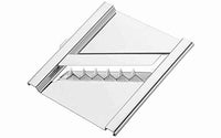 6 In 1 Stainless Steel Kitchen Chips Chopper Cutter Slicer And Grater With Handle - LootFaat