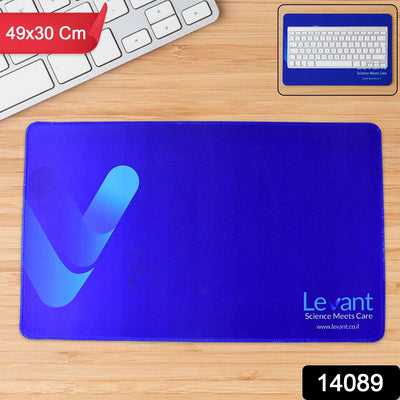Large Desk Mat 49x30cm - Non-Slip Mouse Pad & Keyboard Pad