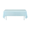 Waterproof Disposable Plastic Table Cover 137  183 Cm