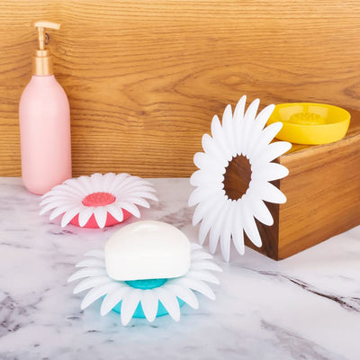 Flower Soap Dish - Self-Draining Soap Holder