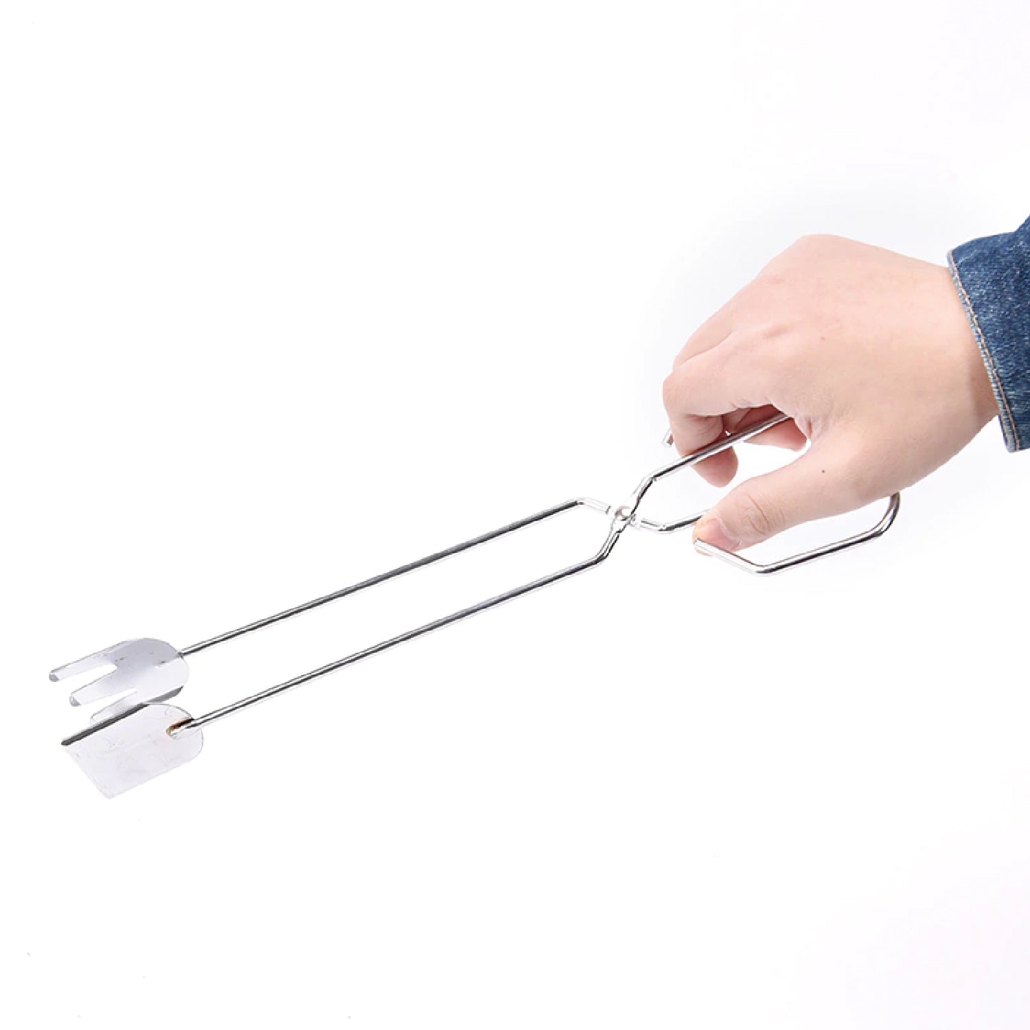 31cm Multi Functional Metal Bbq Clip Tongs Clamp For Garbage Charcoal Serving Tools - LootFaat
