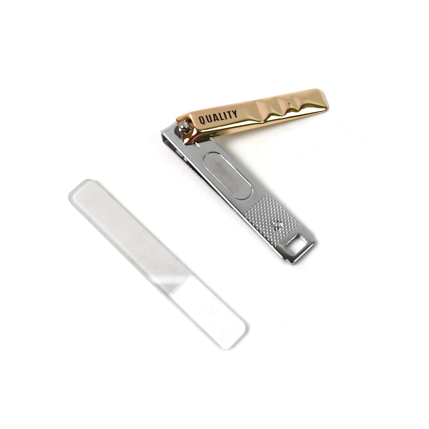Cute Nail Clipper With Nail Catcher Nail File - Stainless Steel (1 Pc) - LootFaat
