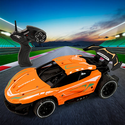 Metal RC Supercar: High-Speed Remote Control Racing Car