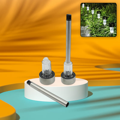 Solar Panel Led Spike Spot Light Landscape Garden Yard Path Lawn Outdors Solar Lamps Waterproof Outdoor Decorative Landscape Lights For Garden Patio Yard Walkway (2 Pc Set) - second image