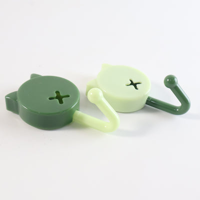 Self Adhesive Round Wall Hooks (10 Pc) - second image