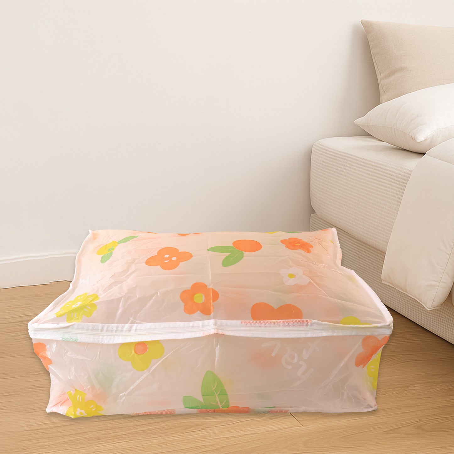 Large Blanket Storage Bag With Zipper  40x83 Cm