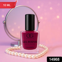 Og Beauty Burgundy Plum Gel Intense Nail Polish (1 Pc  10 Ml)