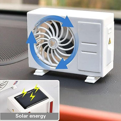 Solar Car Air Freshener - AC Vent & Dashboard Perfume Diffuser - second image