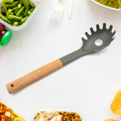 Plastick Kitchen Accessories Whisk  Pasta Spoon  Soup Spoon Heat Resistant  Non Stick Spoons Kitchen Cookware Items  (1 Pc ) - second image