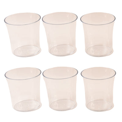 Apex Welcome Plastic Glass Set For Daily Use  Set Of 6 - second image