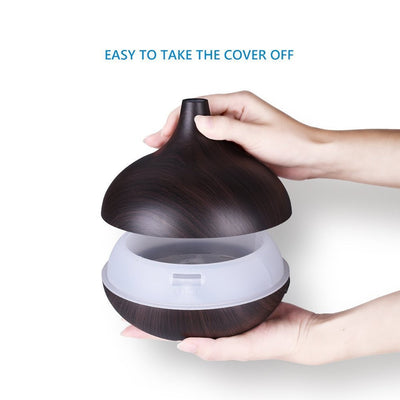 Aromatherapy Humidifier With 7 Colourful Led Light Change (500 Ml Capacity  With Remote) - second image