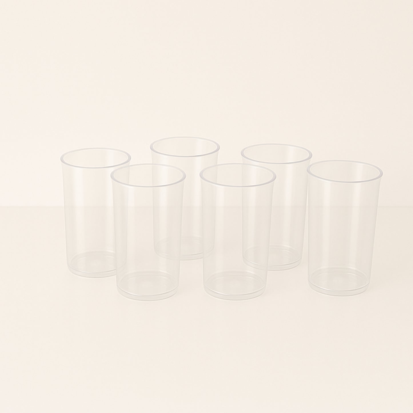 Supermom Martini Clear Glass Set (6 Pc)