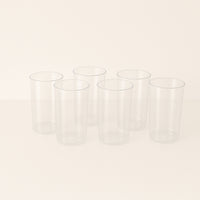Supermom Martini Clear Glass Set (6 Pc)