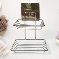 Kitchen Bathroom Soaps Storage Rack With 2 Hook For Home - LootFaat
