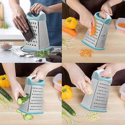 Ritu Heavy-duty 7-in-1 Multipurpose Stainless Steel Hexagonal Grater - second image