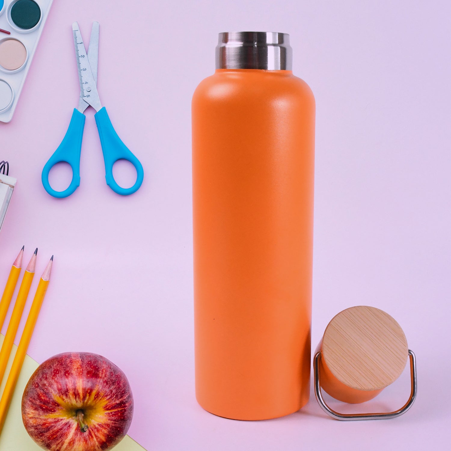 Water Bottle High Quality Premium Water Bottle Stainless Steel 680ml - LootFaat