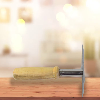 Kitchen Tools Wooden Handle Square Stainless Steel Potato Masher (1 Pc) - second image