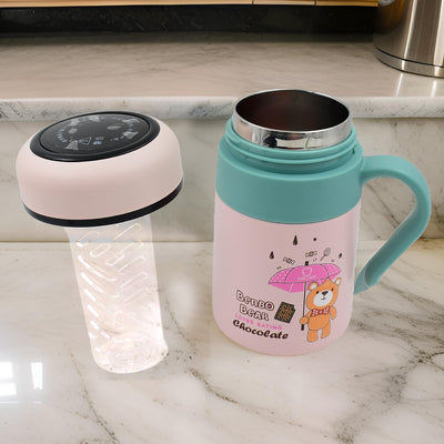 Smart Vacuum Insulated Water Bottle With Led Temperature Display  Gift Color Box (600 Ml Approx) - second image