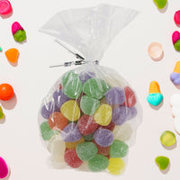 Clear Cookie Bags Gift Bag Clear Flat Treat Bags (50 Pc Set) - LootFaat