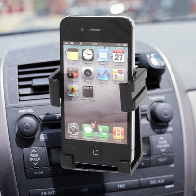 Car Phone Holder Mount - Air Vent & Dashboard - Universal Smartphone Cradle