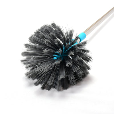 Cobweb Brush With Stainless Steel Strong Long Extendable Handle For Dusting Ceiling Cobweb Cleaning Brush For Lights Fans  Webs Cleaning For Homekitchen - second image