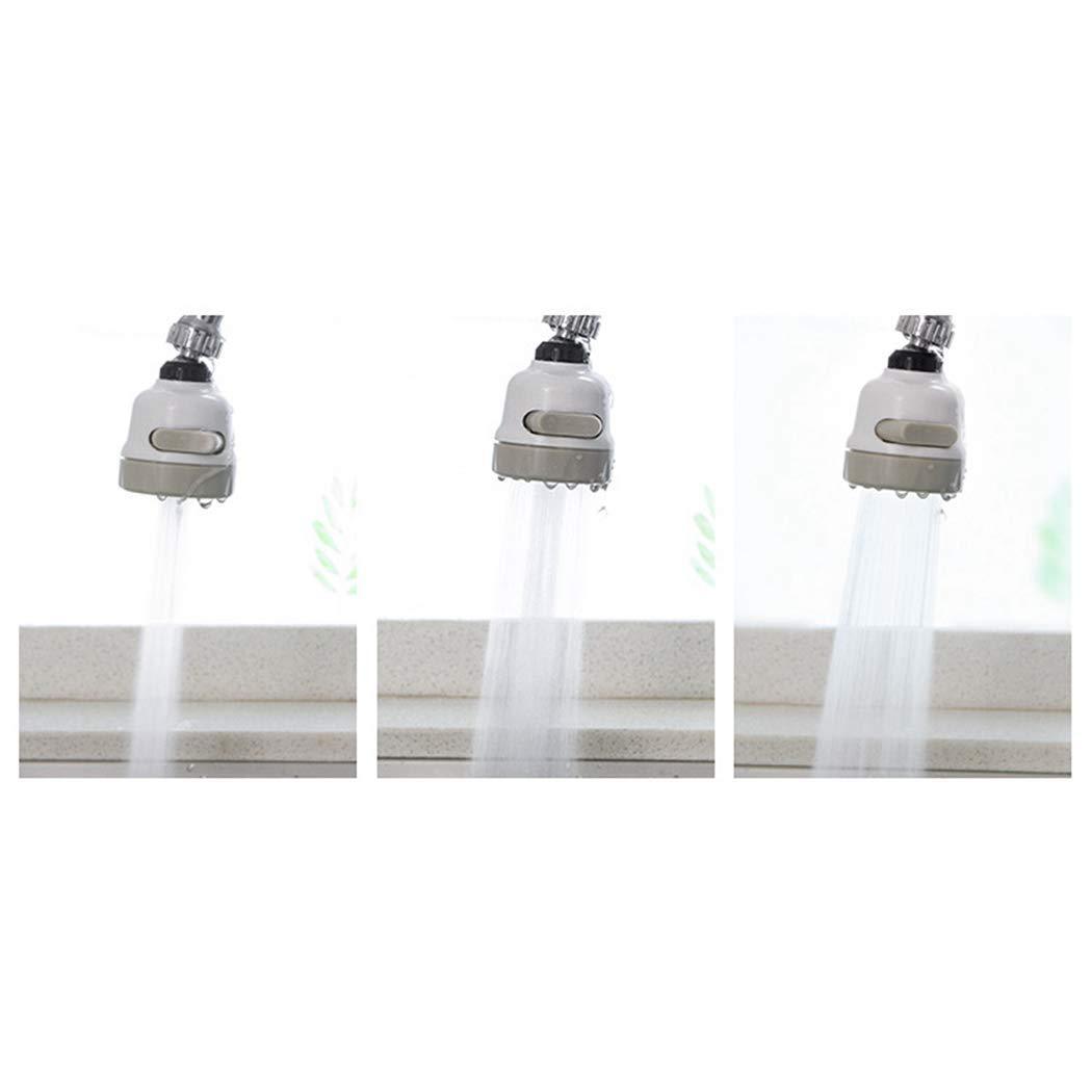 Rotatable Splash Proof 3 Modes Water Saving Nozzle Filter Faucet Sprayer - LootFaat