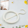 Plastic Circle Hanger Hat Closet Joint Hanger Rings Hanger Hat Storage Towel Hanger Hook Bag Hanger Storage For Wall Door Closet Bathroom (1 Pc)