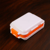 Portable Dual-sided Pill Organizer Box (1 Pc)