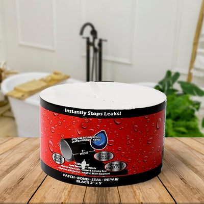 Leak Proof Tape Sealing Tape Stickers Water Leakage Stopper Block Quick Pipe Fix Pvc Waterproof Strong Adhesive Diy Home Garden Sticker Tapes (50mmx1.5m)